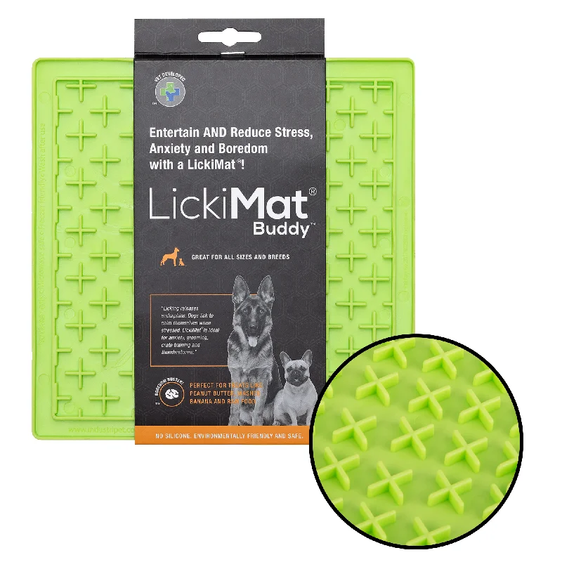 - Cat teasers selectionGreen LickiMat Buddy