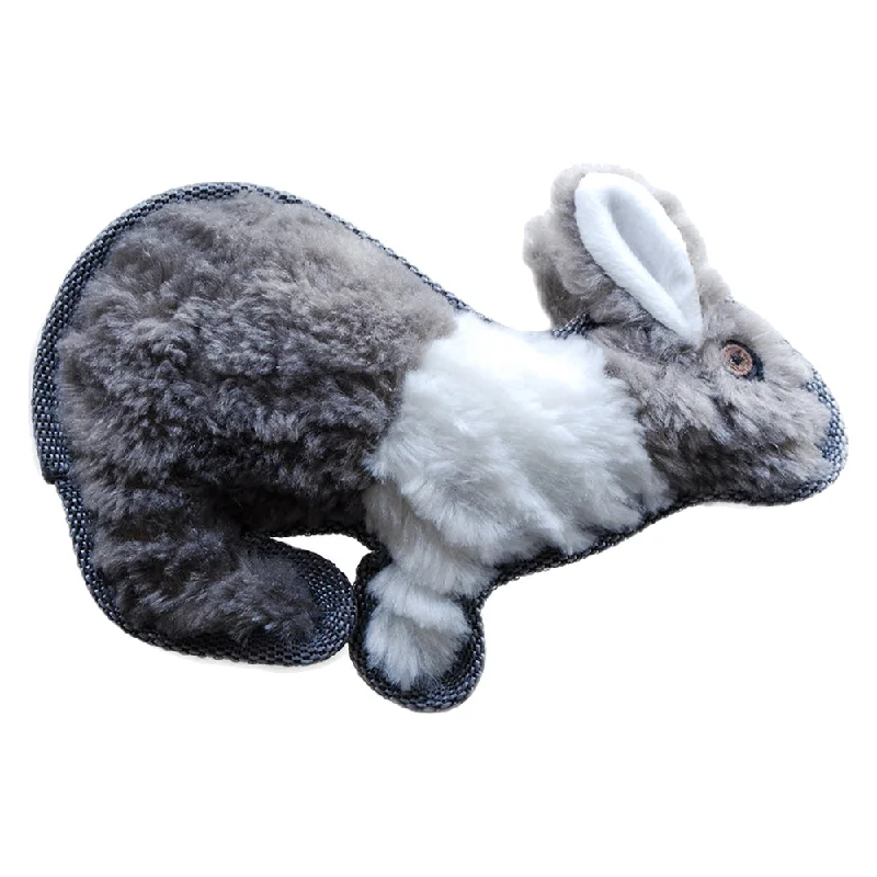  -High-end pet toy rankingsRuff Play Grey Rabbit Plush Dog Toy