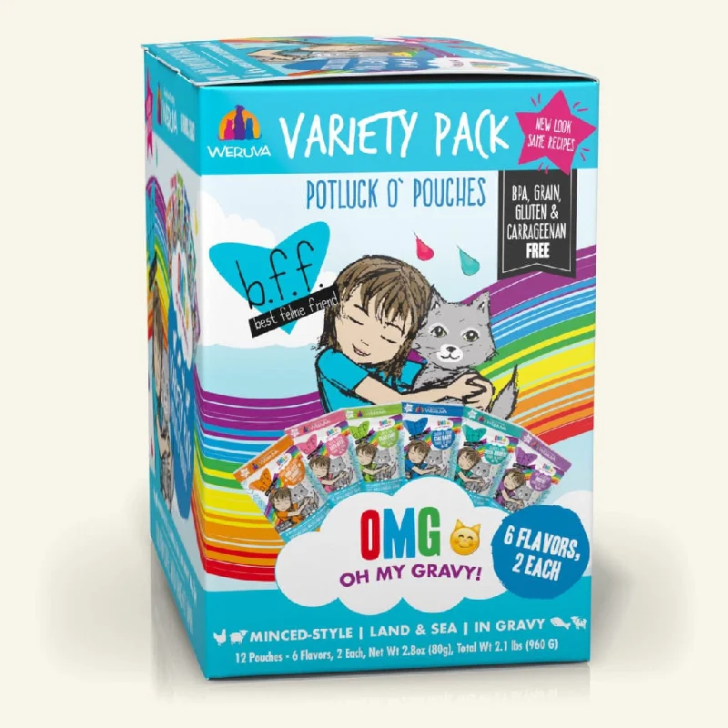 - Pet diabetes prescription foodWeruva BFF OMG Variety Pack Potluck Pouch 2.8oz