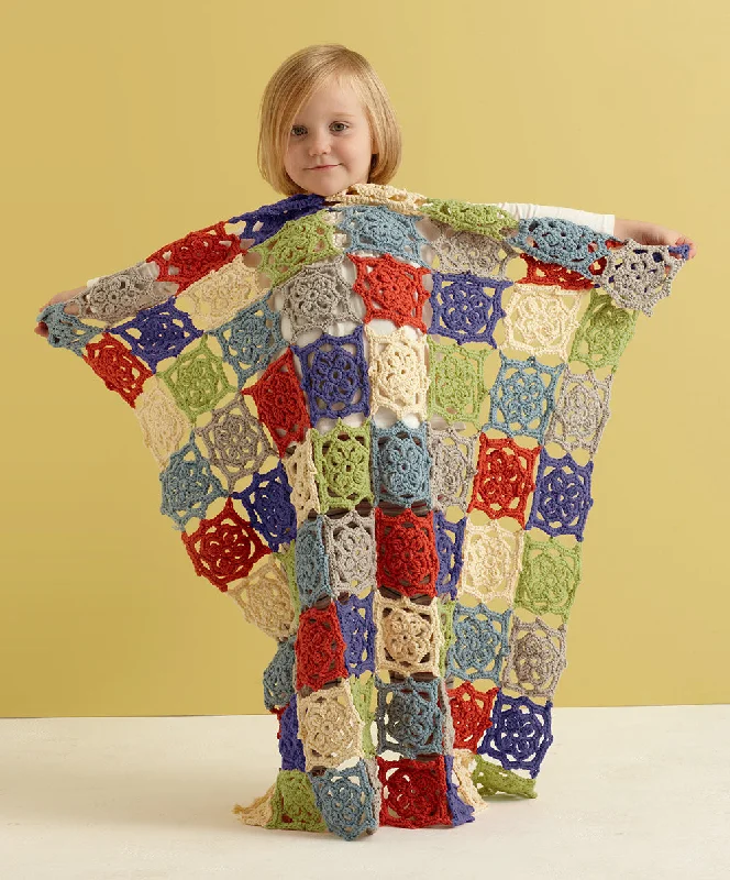 - ​​Christmas pet Christmas clothingSummer Flower Baby Throw Pattern (Crochet)