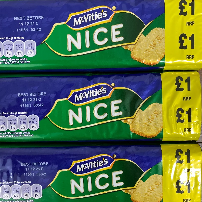 - Car dog seat belt3x McVitie's Nice Biscuits (3x250g)