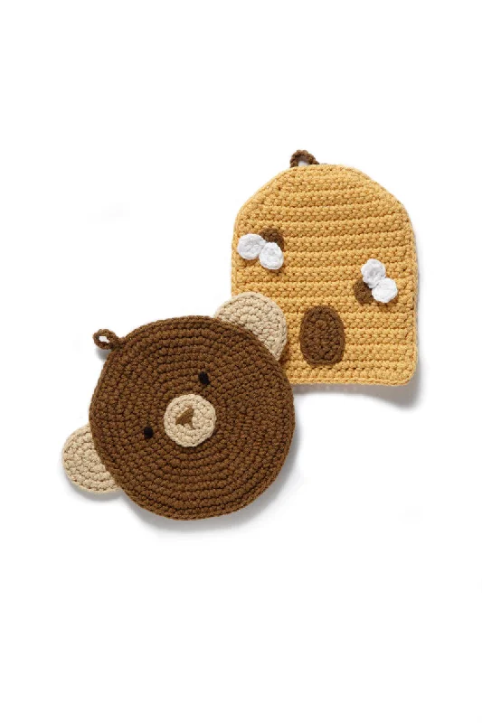 - Dog disposable foam shower gelBeehive Potholder (Crochet)
