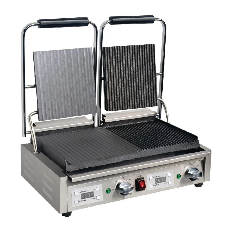 - Climbing pet constant temperature heating padApuro Double Contact Grill Flat / Ribbed Plates with Timer - Climbing pet constant temperature heating padApuro Double Contact Grill Flat / Ribbed Plates with Timer