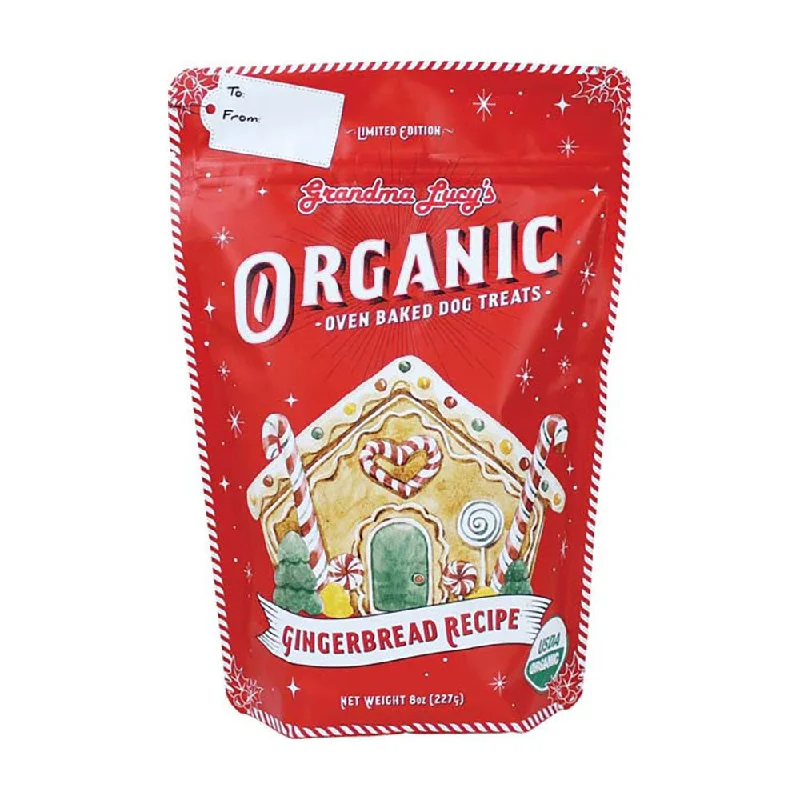 - Winter warm clothes for short-haired dogsGrandma Lucy's Organic Gingerbread Treat 8z - Winter warm clothes for short-haired dogsGrandma Lucy's Organic Gingerbread Treat 8z