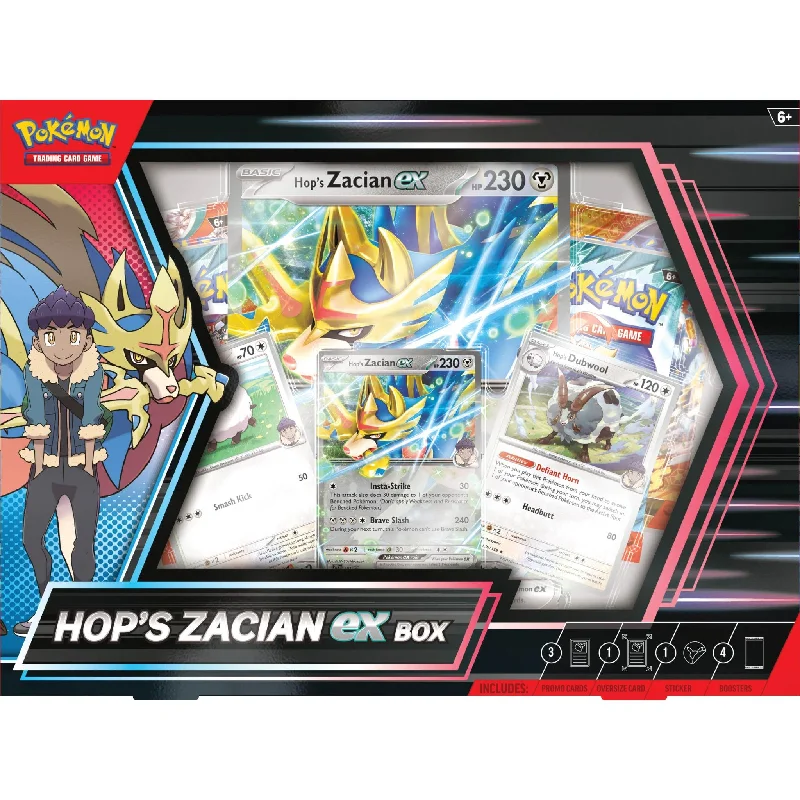 - Winter dog thick down jacketPokemon Trading Card Game - Hop's Zacian ex Box