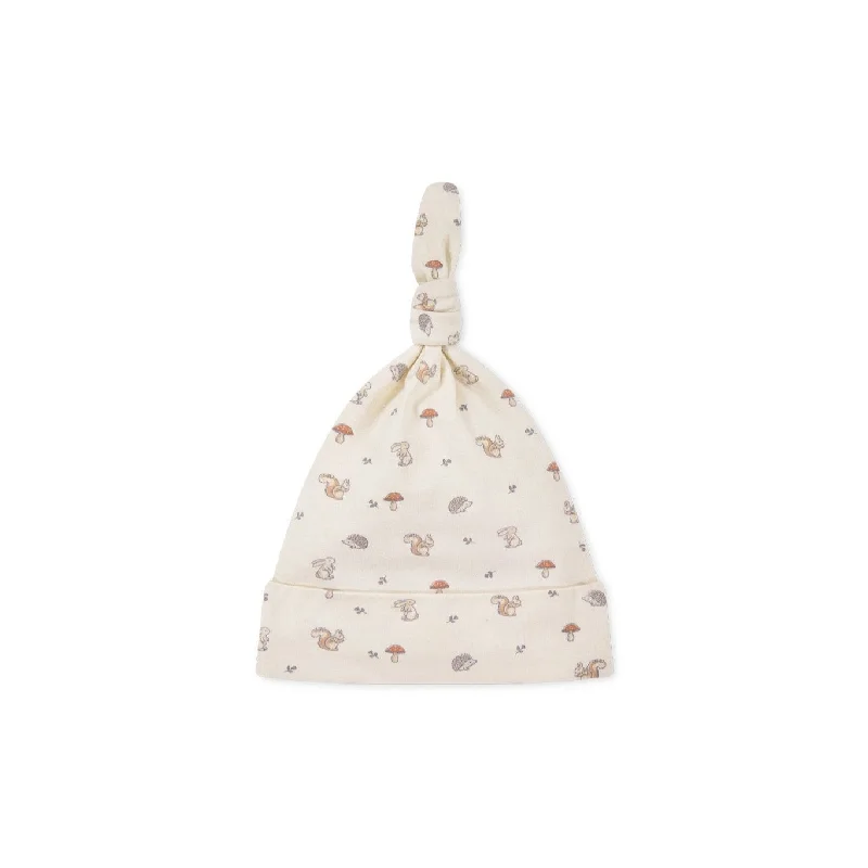 - Solid wood cat climbing frame customizedHat Organic Cotton Knot Beanie | Woodland Friends