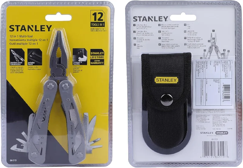 - Parrot climbing and standing wooden frameStanley 84-519K 12-in-1 Multi Tool