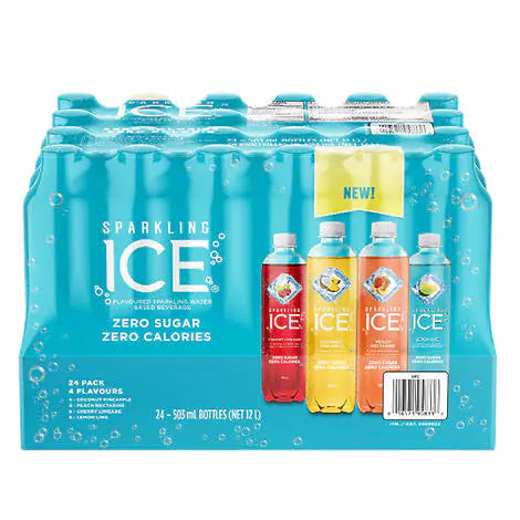 - Dog anti-slip matSparkling ICE Flavoured Water Beverage Variety Pack, 24 x 503ml