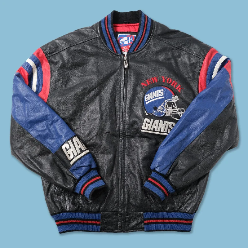 - Custom pet birthday cakeVintage New York Giants Leather Jacket Large