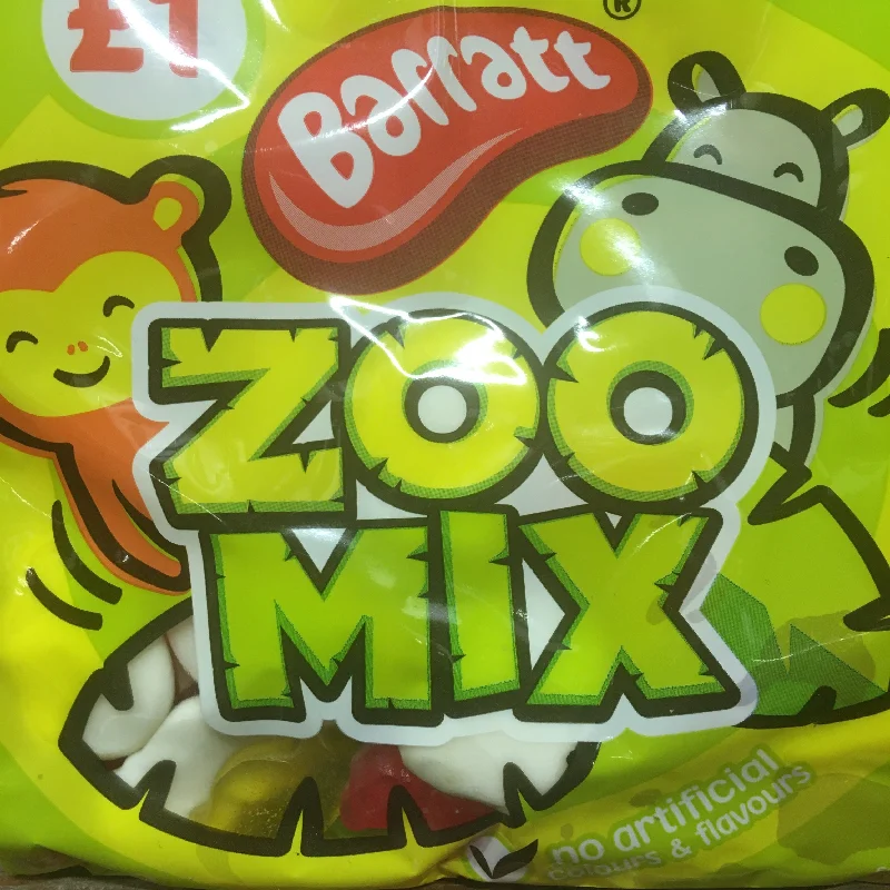 - Foldable and portable cat bag1/2 Kilo of Barratt Zoo Mix (4x130g)