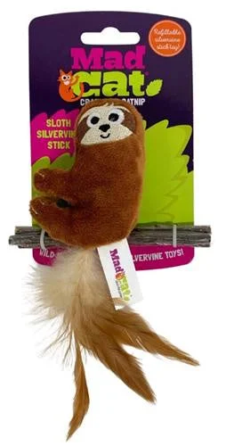 - Natural latex pet mattressMad Cat Sloth with Silvervine Stick