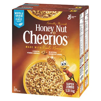 Pet ProductsHoney Nut Cheerios Cereal 1.51 kg