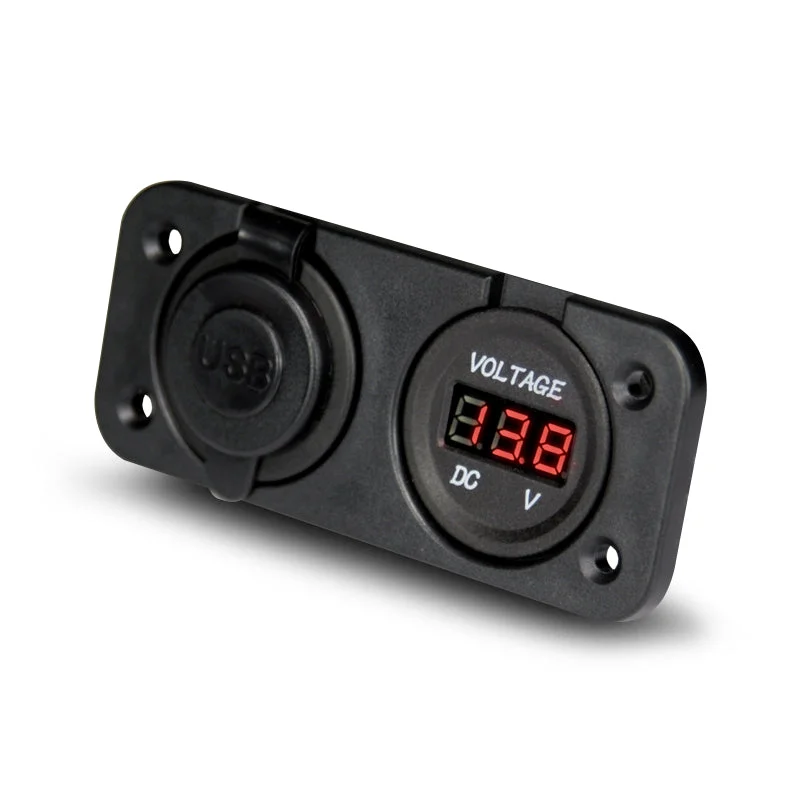 - Cat anti-jump window safety netAerpro APDCP68 Panel Mount Dual USB Socket & LED Voltmeter