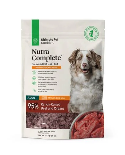 - Teething and chewing toys for puppiesUltimate Pet Nutrition Nutra Complete™ Premium Beef 100% Freeze-Dried Raw Dog Food - Teething and chewing toys for puppiesUltimate Pet Nutrition Nutra Complete™ Premium Beef 100% Freeze-Dried Raw Dog Food