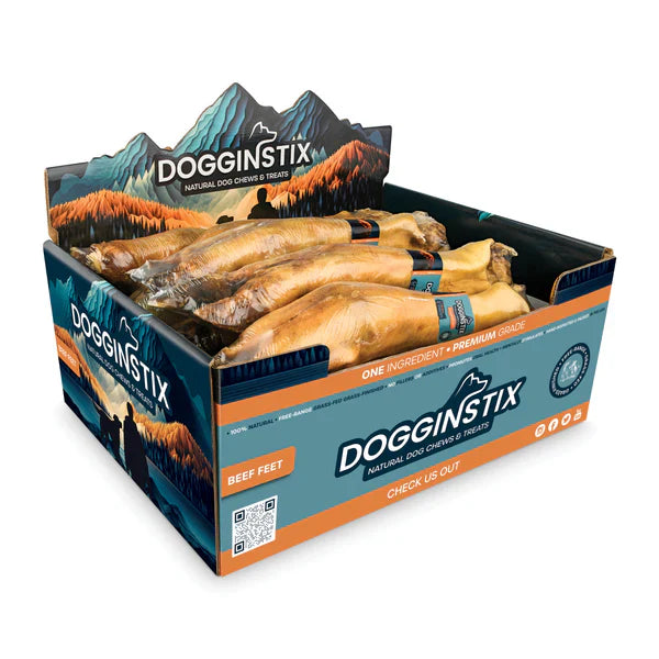 - Air box TSA certified check-inDogginstix Beef Feet Dog Treats