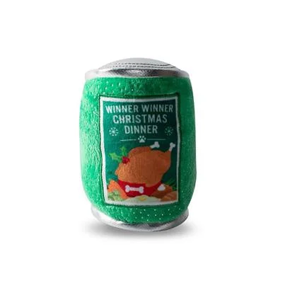 - Air box TSA certified check-inWagsdale Christmas in a Can Plush Toy