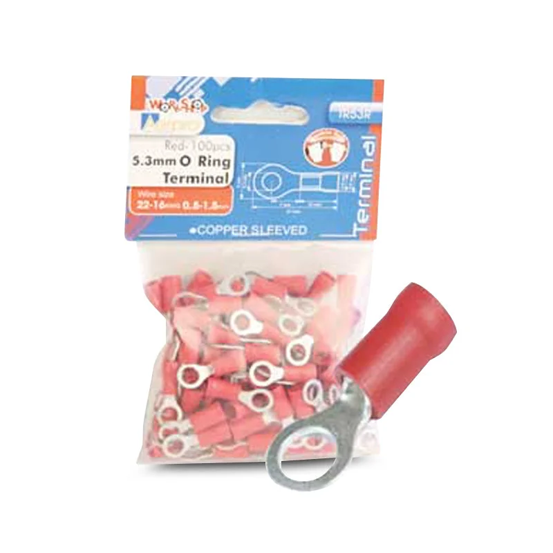 - Dog heart rate monitoring collarAerpro TR53R 5.3mm O Ring Terminals (Red)