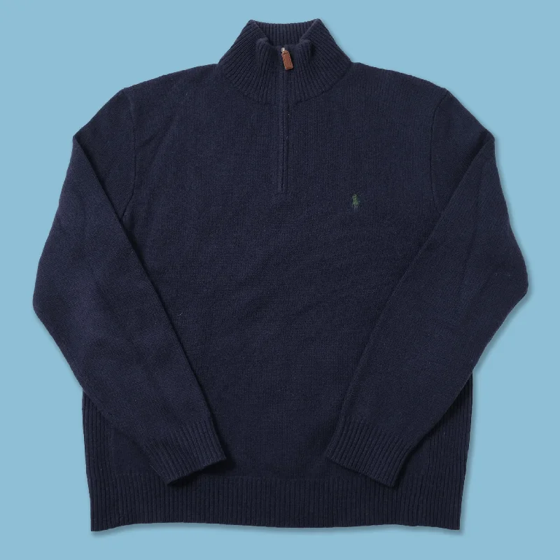- Dog heart rate monitoring collarVintage Polo Ralph Lauren Q-Zip Sweater Large