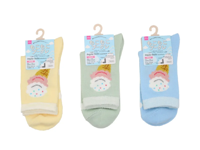 Pet ProductsRegular Socks Raised Boucle Ice Cream