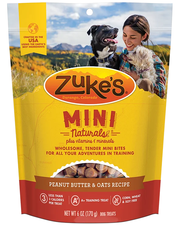 - Dog food for pregnancy and lactationZukes Mini Naturals Peanut Butter & Oats Recipe