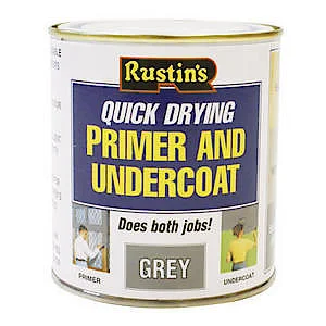 - Air box TSA certified check-inRustins Gypu500 500Ml Quick Dry Primer Undercoat - Grey