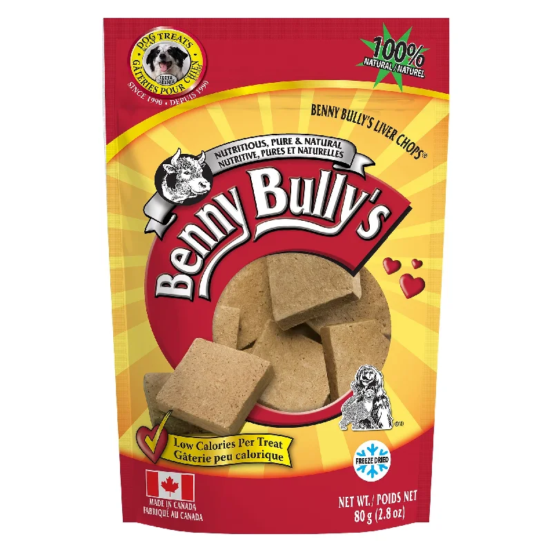 - Dog food improves immunityBenny Bully's Liver Chops