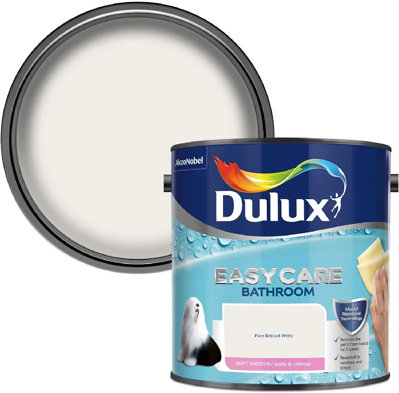 - Cat stress soothing sprayDulux Easycare Bathroom Soft Sheen Emulsion Paint For Walls & Ceilings Pure Brilliant White 2.5L