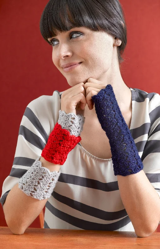  -Anti-scratch sofa protective coverCinderella Wristers (Crochet)