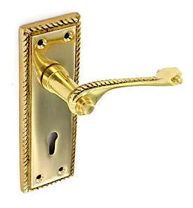 - Dog heart rate monitoring collarGeorgian Polished Electro Brass Lever Lock Door Handles 148 X 48Mm