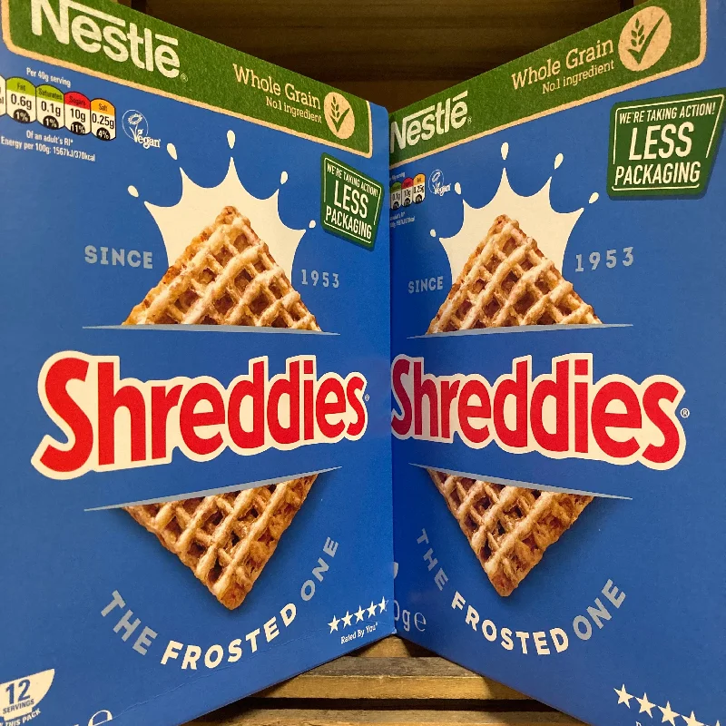 - Pet tear stain cleaning wipes2x Nestle Frosted Shreddies Cereal (2x500g)