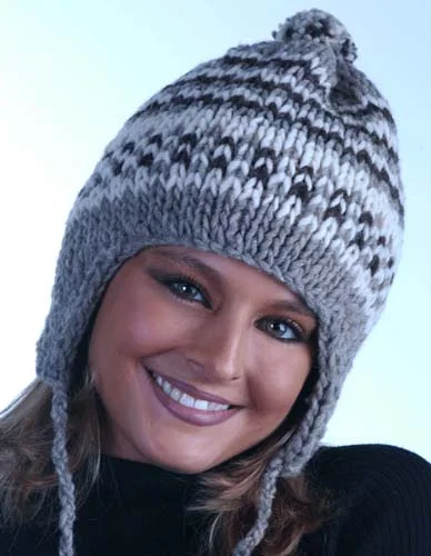 - Hamster silent running wheel to prevent chewingLoom-Knit Earflap Hat