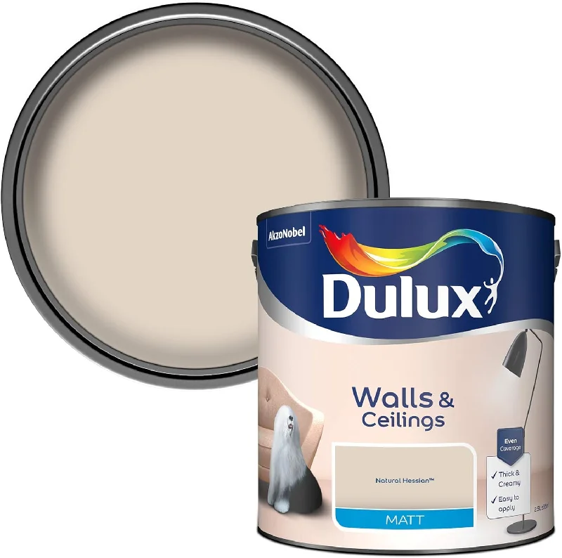 - Smart cat litter box with automatic cleaningDulux Walls & Ceilings Matt Emulsion Paint - Natural Hessian - 2.5L