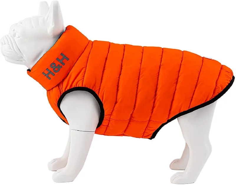 - Automatic temperature adjustment cat bedHugo & Hudson Puffer Jacket Orange/Navy