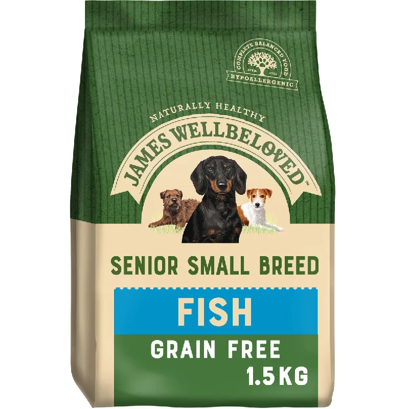 ---JW Dog Senior Grain Free Small Breed Fish 1.5kg