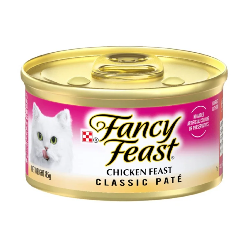  . **Ingredient-Related**  Fancy Feast Chicken Classic Pate Kitten Wet Cat Food 85g