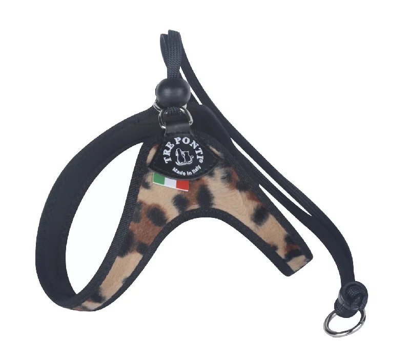 - Pet tear stain cleaning wipesTre Ponti Easy Fit Liberta Leopard Print Puppy Harness with No Escape Adjustable Closure - Pet tear stain cleaning wipesTre Ponti Easy Fit Liberta Leopard Print Puppy Harness with No Escape Adjustable Closure