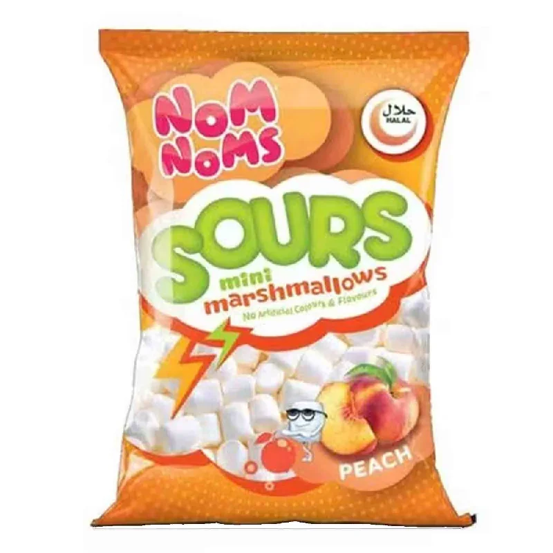 - Foldable and portable cat bagMARSH MALLOWS NOMNOMS PEACH SWEET SOUR 150 GM