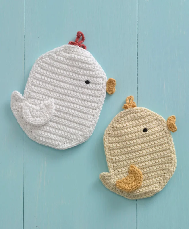 - Degradable pet feces bagChickadee Potholder (Crochet)