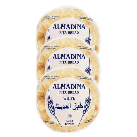 - Air box TSA certified check-inWhole Wheat Pita Bread