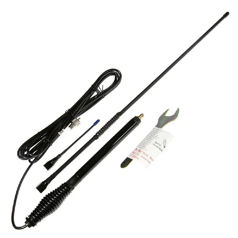 - Dog anti-slip matAerpro CBB36F1L 3dBi/6dBi 477MHz Black Elevated Feed UHF Antenna Kit