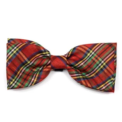 - Remote interactive pet feederHuxley & Kent Bow Tie Red Plaid Lurex*