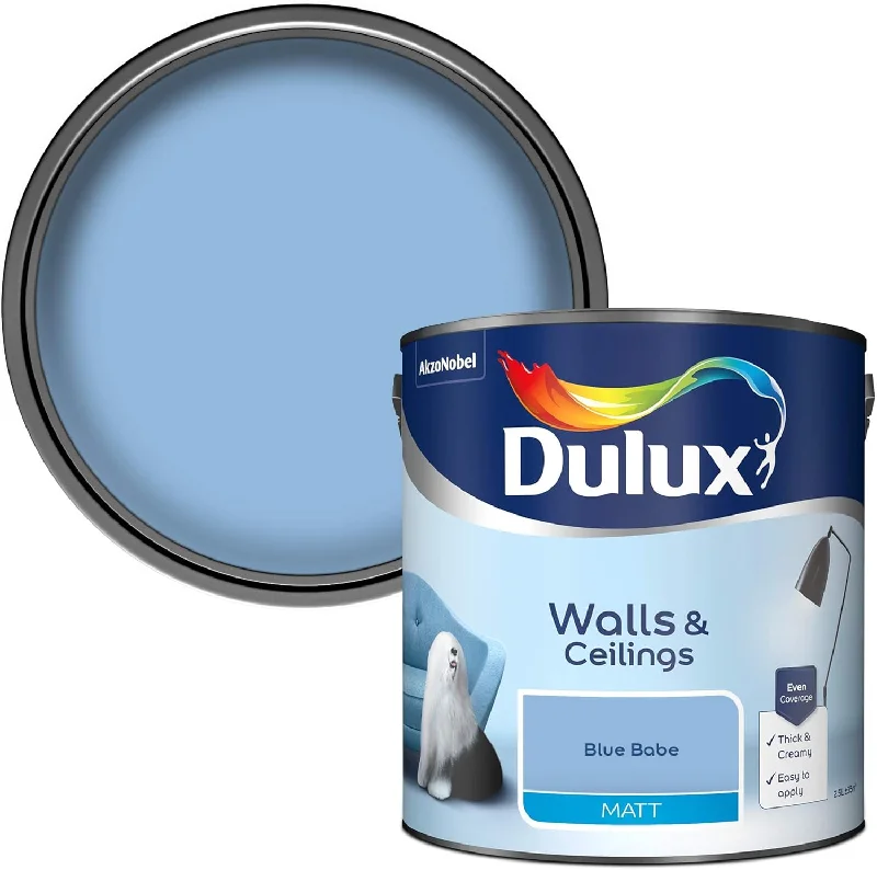 - Cat anti-jump window safety netDulux 500006 Matt Emulsion Paint For Walls And Ceilings - Blue Babe 2.5L