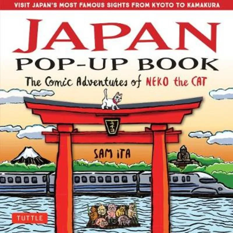 - Foldable and portable cat bagJapan Pop-Up Book