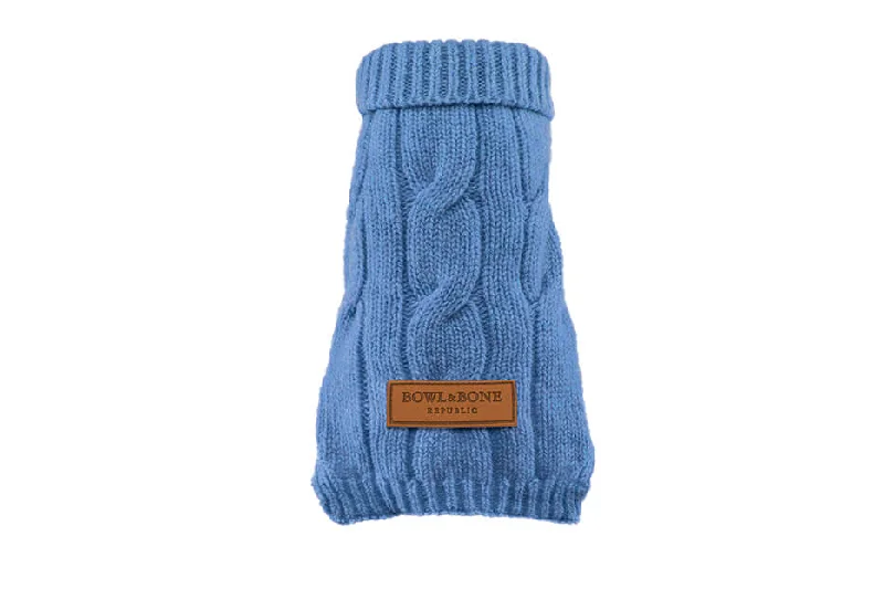 - Pet smart GPS locatorBowl and Bone Aspen Blue Dog Pullover