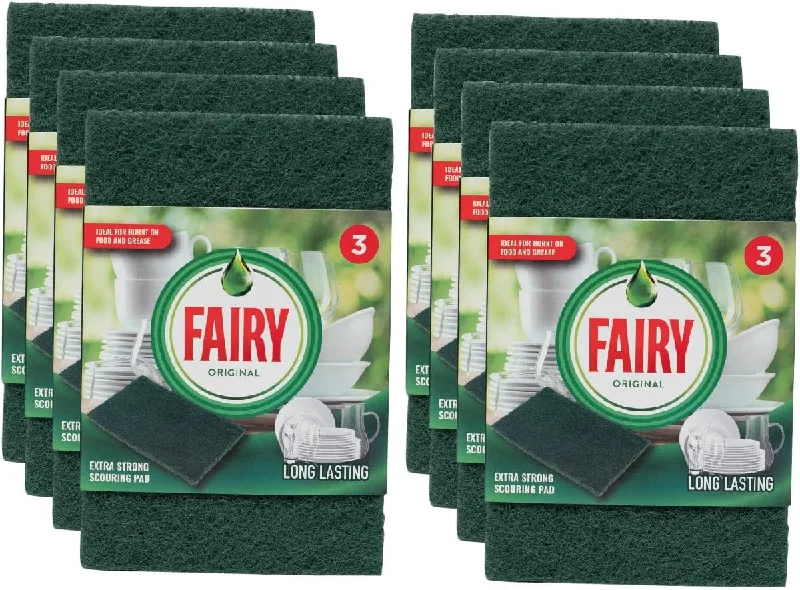 -Anti-scratch sofa protective coverAddis Fairy Original Extra Strong Scourer Pads, 8 Packs of 3, Green 24 Pads -Anti-scratch sofa protective coverAddis Fairy Original Extra Strong Scourer Pads, 8 Packs of 3, Green 24 Pads