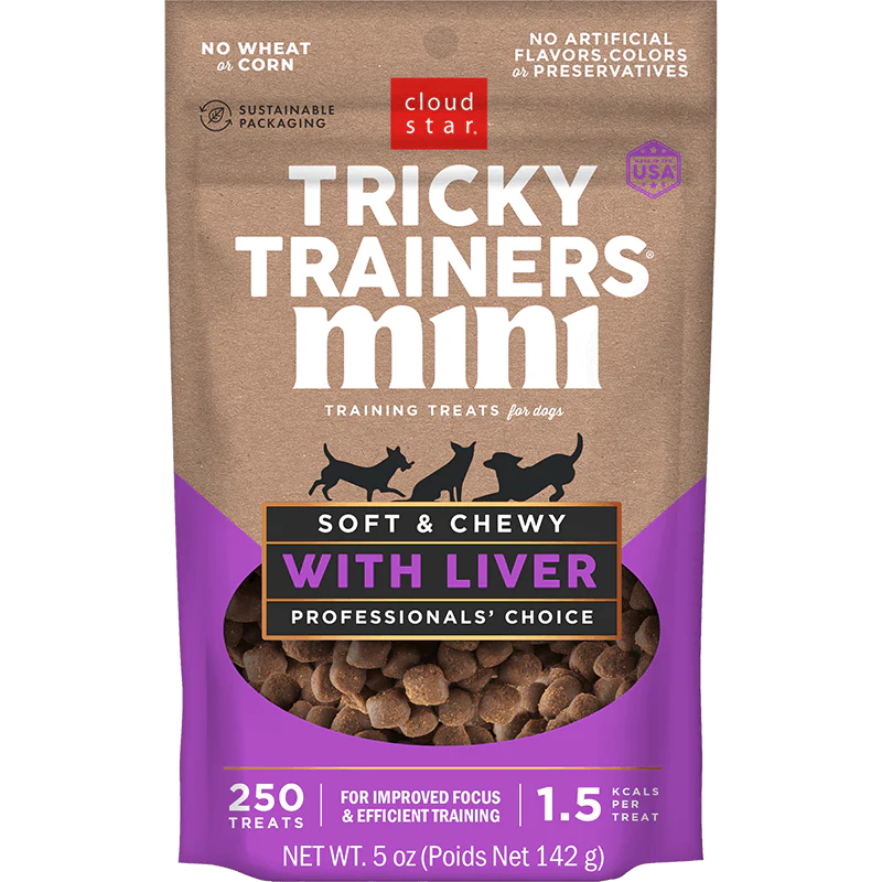 - Degradable pet feces bagCloud Star Tricky Trainers Mini Soft & Chewy with Liver Dog Treats - Degradable pet feces bagCloud Star Tricky Trainers Mini Soft & Chewy with Liver Dog Treats