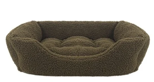 - Pet monitor with cameraGreen Pile Fleece Square Bed 93x78cm