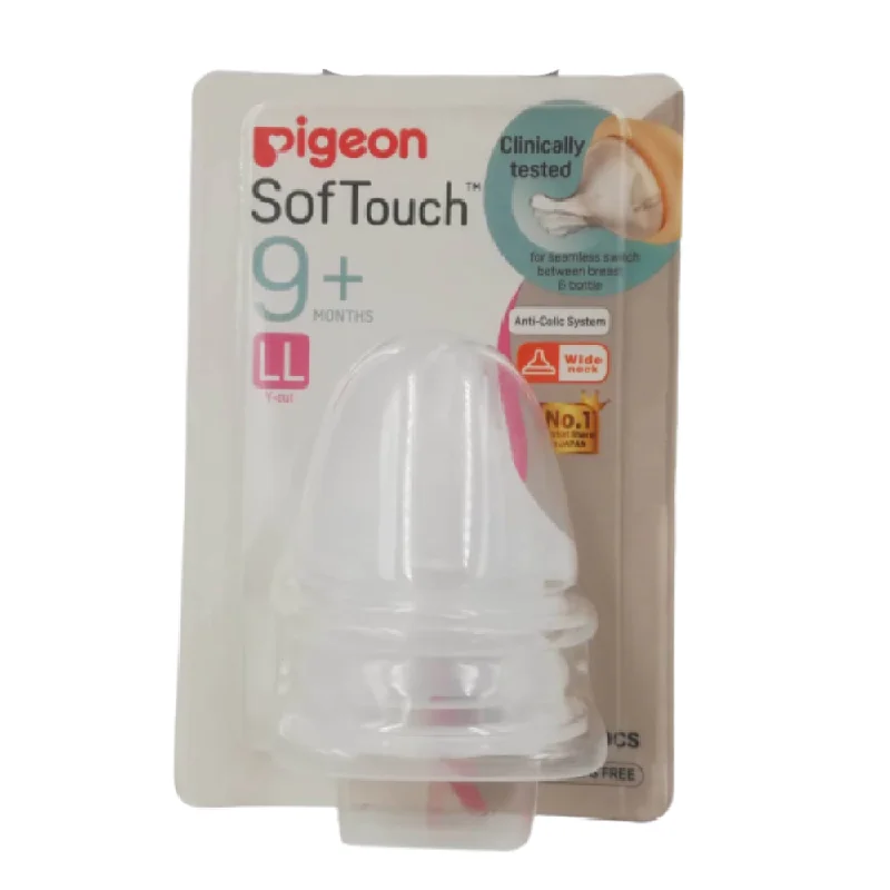 - Car dog seat beltPIGEON NIPPLE SOFT TOUCH 9M+ LL Y-CUT 2PC 79465