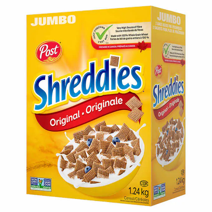 ---Post Shreddies Original Cereal, 1.24 kg