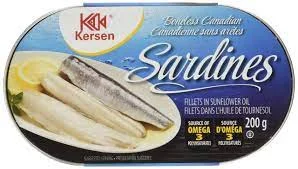 - Postoperative pet anti-licking Elizabethan collarKersen Sardine Fillets